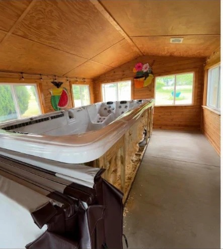 Before: Hot tub removal — Walworth County